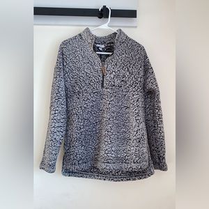 fluffy quarter zip